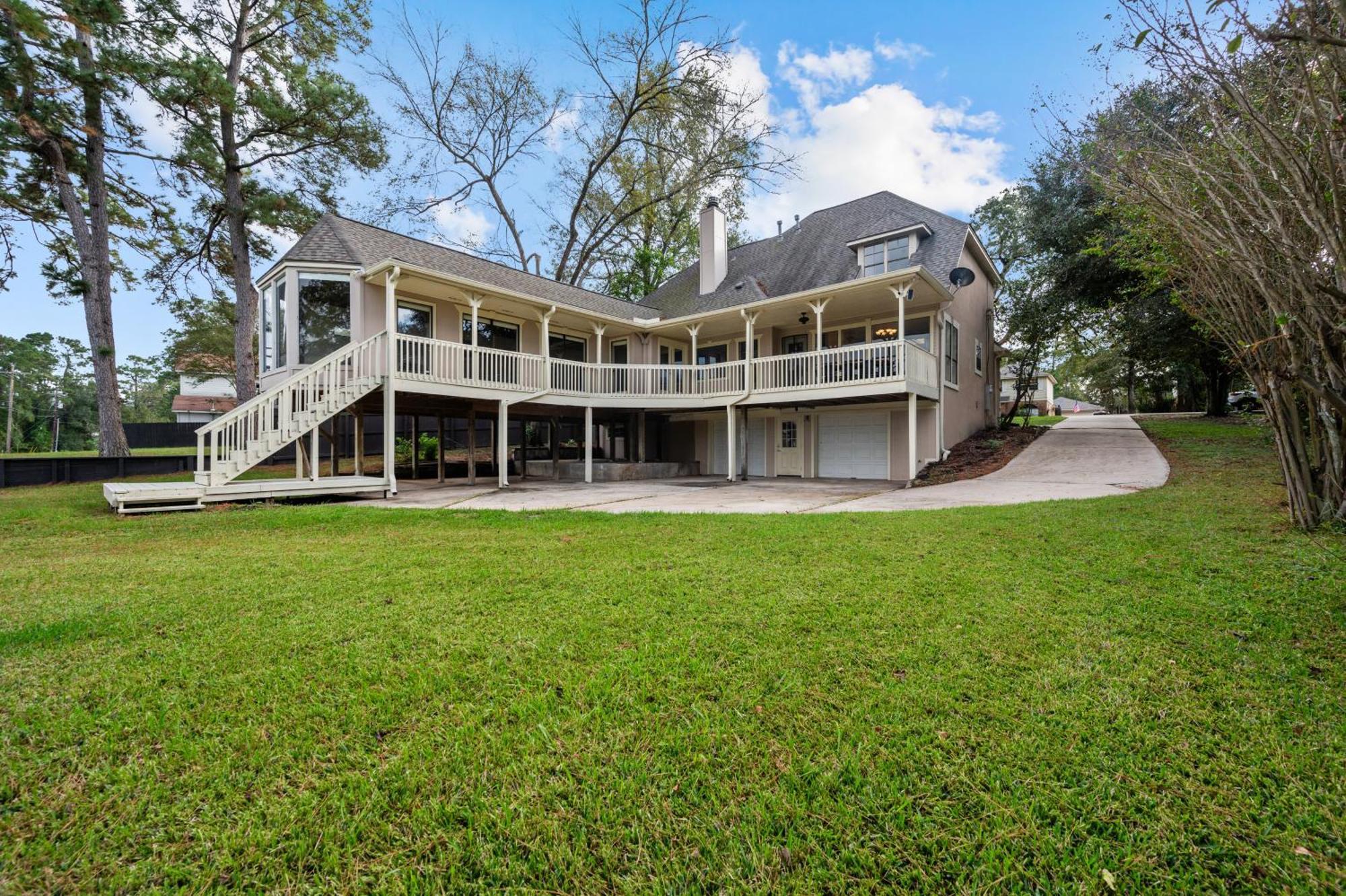 Woodlands Area Lake View Retreat Βίλα Conroe Εξωτερικό φωτογραφία